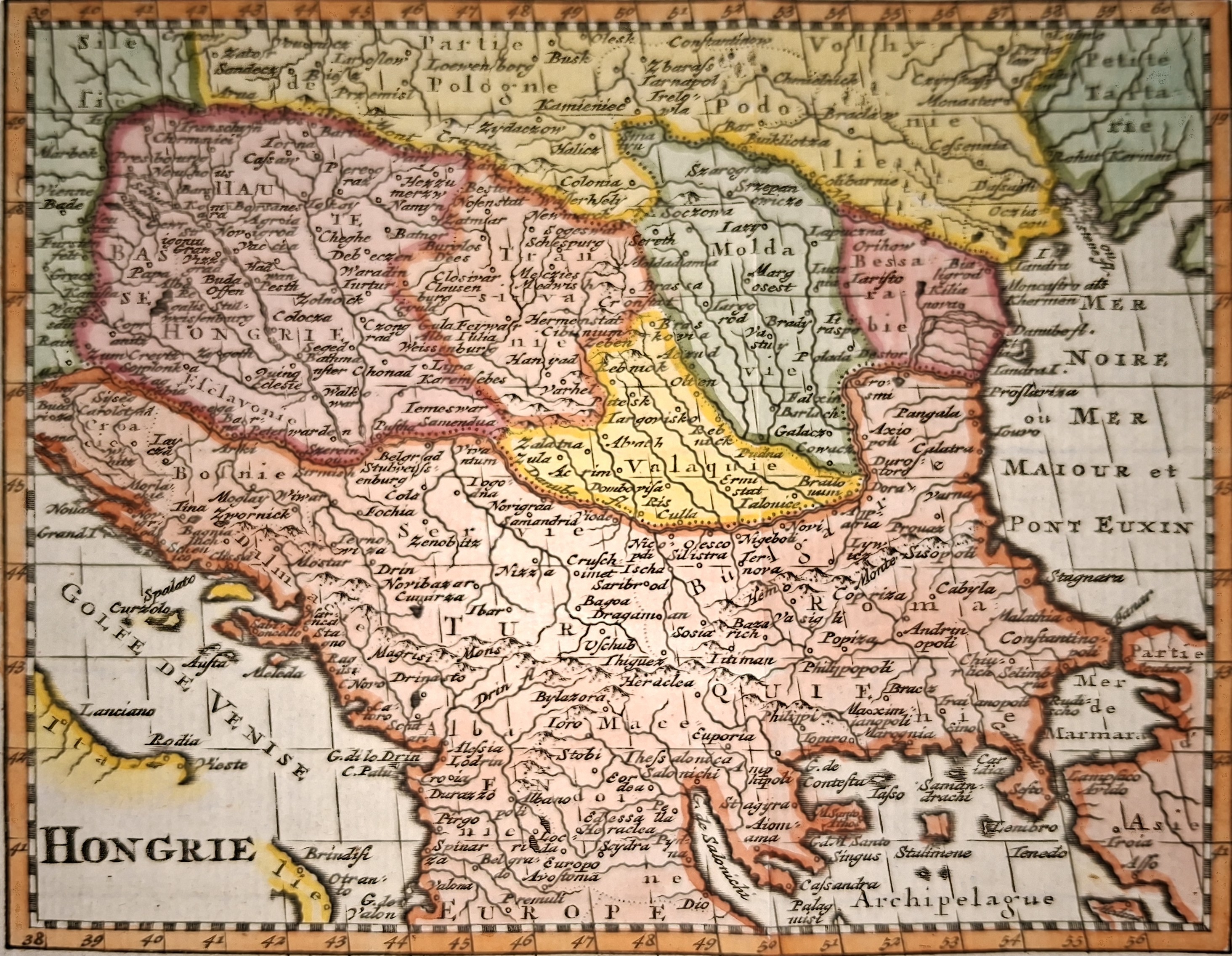 2025-12-26-Hongrie - Jacques-Bénigne Bossuet - 1722 © transylvaniadigitalantiques.com